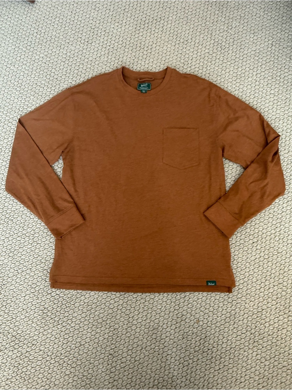 Woolrich Long-Sleeve T-Shirt - burnt orange